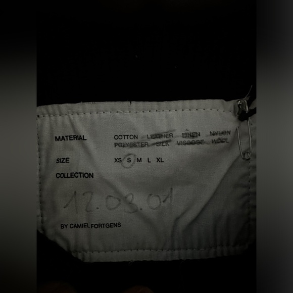 CAMIEL FORTGENSHEAVY RIB SPENCER KNIT VEST - BLACK - Picture 8 of 8